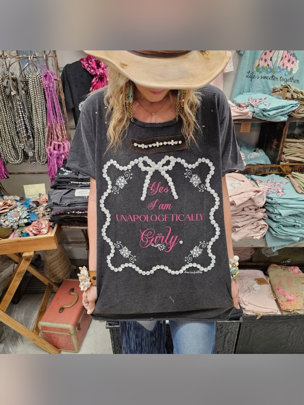 A Rare Bird Unapologetic Girly T-Shirt